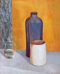 Still Life with a Blue Bottle